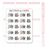 Once More With Love M1365 New Book Sticker