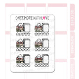 Once More With Love M1372 Book Review Sticker