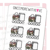 Once More With Love M1372 Book Review Sticker