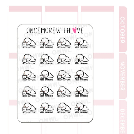 Once More With Love M1391 Hummingbirds Sticker Sheet