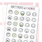 Once More With Love - M731 Munchkin Emojis Pt. 8 Sticker Sheet