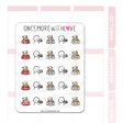 Once More With Love M960 Puppy Dog Food Sticker Sheet