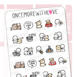 M961 - Puppy Dog Love / Mixed Puppy Sticker