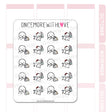 M972 Sneaky Shopping Spree Sticker Sheet