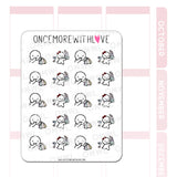 M972 Sneaky Shopping Spree Sticker Sheet
