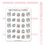 Once More With Love M982 Munchkin Mail Sticker