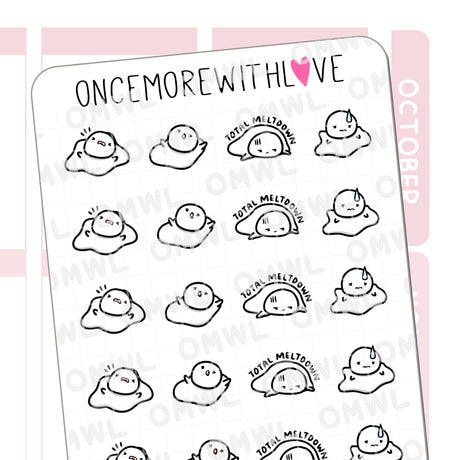 Once More With Love M988 Meltdown Sticker