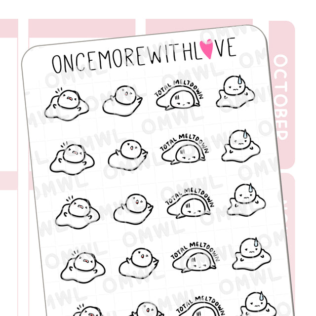 Once More With Love M988 Meltdown Sticker