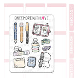 Once More With Love M1344 PlanningLargeDecoSticker
