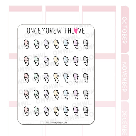 Once More With Love - V218 Pen Doodle Sticker