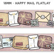Once More With Love Washi Tape - Happy Mail Flatlay +Bronze Foil

For anyone who loves getting happy mail, this stunning washi tape is perfect for those days when you get your orders!

WHAT YOU RECEIVE:

1 roll of exclusively designed washi tape by Once More With Love

These washi tapes are great for decorating your munchkin planner spreads or for creating cards, scrapbook pages, or journals :)

Washi tapes come shrink wrapped. No other packaging provided!


SIZE: 15mm x 10m
MATERIAL: washi tape