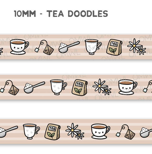 Once More With Love Washi Tape - Tea Doodles

Matching mini tea doodles to go with our Coffee Love washi tape!

WHAT YOU RECEIVE:

1 roll of exclusively designed washi tape by Once More With Love

These washi tapes are great for decorating your munchkin planner spreads or for creating cards, scrapbook pages, or journals :)

Washi tapes come shrink wrapped. No other packaging provided!


SIZE: 10mm x 10m
MATERIAL: washi tape