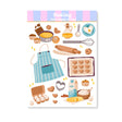 Only Happy Things Stationery - Baking A6 Sticker Sheet