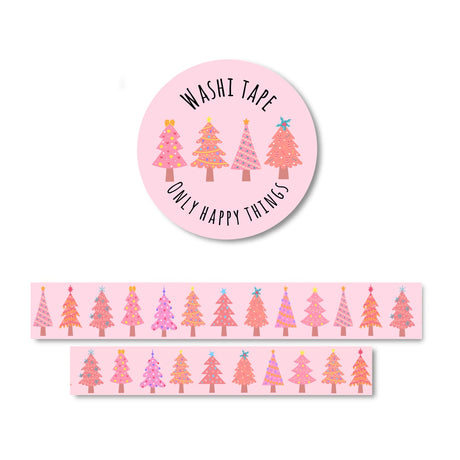 Only Happy Things Stationery - Christmas Trees Washi Tape