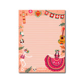 Only Happy Things Stationery - Dia De Los Muertos Notepad A5