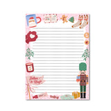 Only Happy Things Stationery - Notepad Christmas Girl Notepad A5