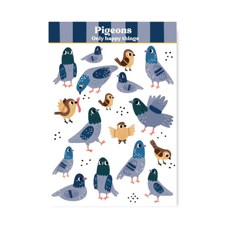 These stickers are perfect for journaling, scrapbooking, pen‑pal mail, planners, and all your creative projects.

A6 (105 x 148mm)&nbsp;
Printed on matt coated paper