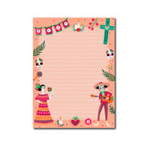 Only Happy Things Stationery - Dia De Los Muertos Notepad A5