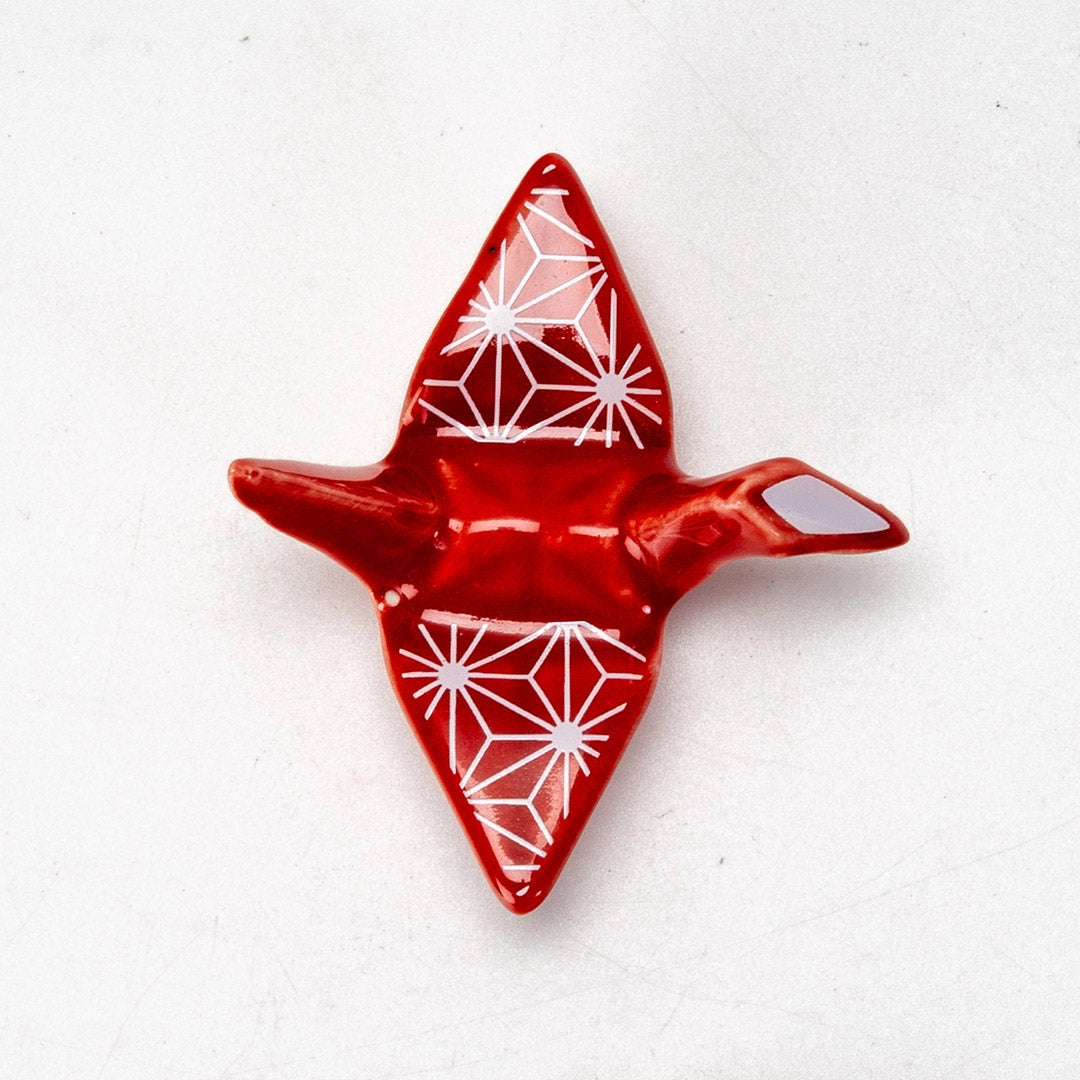 These cute ceramic rests are a perfect stationery addition to your desk! Use them for pens, paint brushes, or take them to your kitchen as a chopstick rest!

Size:2"L
Material: Porcelain
Weight: 1.6 oz
Origin: China