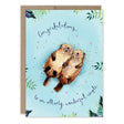 Otterly Wonderful Anniversary Card To A Couple

Inside verse: May your day be a celebration of your love. Happy Anniversary

• Illustrated by Louise Mulgrew
• Size: A6, 4.5" x 6.25"
• Paired with a Kraft envelope
• Printed in the USA.


About The Artist: Working with gouache and watercolor, Louise designs in her tiny studio in Brighton, England, inspired by her love of all animals, and passion for the natural world. Louise was named 2023 Artist of the Year by the USA Greeting Card Association.