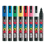 POSCA Paint Marker 8-Color PC-5M Medium