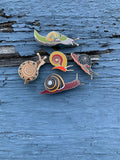 Pacific Sideband Snail Pin