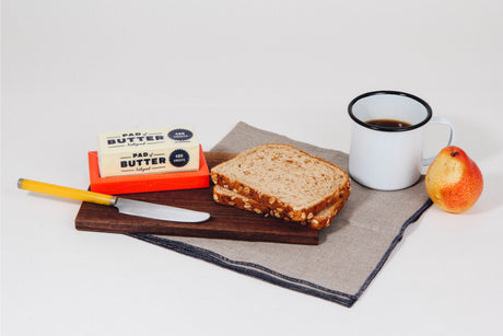 Pad of Butter Notepad

This non-stick notepad—perfect for slathering brilliant ideas onto—makes a charming stocking stuffer and low-calorie gift.