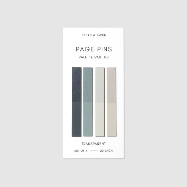 Cloth & Paper Page Pins | Vol 02