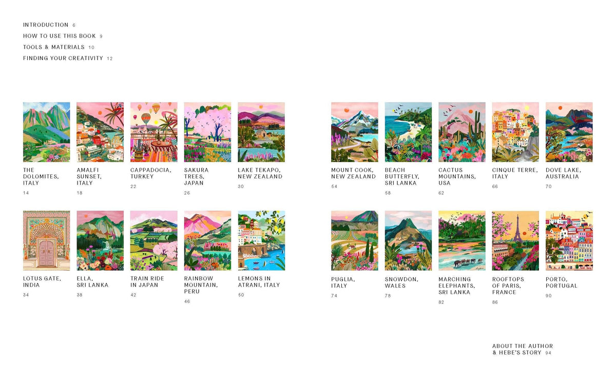 Paint By Numbers: Art Escapes

Escape into creativity with Paint by Numbers: Art Escapes, a beautifully designed adult paint by numbers and colouring book created to help you relax, unwind, and create impressive artwork with ease. Featuring 20 detailed landscape scenes by artist Rhi James of Hebe Studio, this interactive book guides you step by step, making it ideal for beginners and experienced artists alike.

Product Features:


20 Scenic Landscape Designs: Includes a variety of inspiring scenes such as m