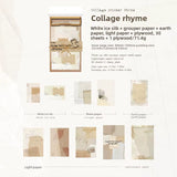 This beautifully crafted paper pack includes 30 pieces of cute paper materials in different patterns and 1 small clamp! Each pack comes with pieces in varying styles with a unique set of designs.

These pieces make great card decoration, collage pieces, or additions to your journal spreads!