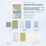 This beautifully crafted paper pack includes 30 pieces of cute paper materials in different patterns and 1 small clamp! Each pack comes with pieces in varying styles with a unique set of designs.

These pieces make great card decoration, collage pieces, or additions to your journal spreads!