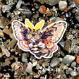 “Pine” is a sticker from the Moth Cat series and is inspired by the Pandora Pinemoth, a native species to Oregon. 

Moth Cats are a curious and captivating species. The colorful and detailed illustrations are original paintings on birch wood panels.

+ size: 1.7 x 2.3"
+ permanent adhesive glossy vinyl sticker with solid peel backing
+ scratch and weather resistant material, PVC free
+ packaged and shipped flat

All work and photos ©PAPER PUFFIN Art by K.CARLSON