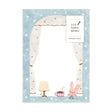 

These memo pads are designed by illustrator Nakauchi Waka.
Fun memo notes for any and every occasion! Use these memo notes every day on planners, cards, photo album, frames, gift wrap, stationery, scrapbook pages, lunch bags, calendars and more to personalize your world.
W75mm x H105mm
5 designs x 10 sheets each (50 sheets in total)
Country of manufacture: Japan
Material / component: Paper