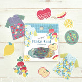 Flake stickers designed by pu・pu・pu


Fun stickers for any and every occasion! Use these stickers every day on planner, cards, photo album, frames, gift wrap, stationery, scrapbook pages, lunch bags, calendars and more to personalize your world.

9 designs x 6 each (Total 54pcs)
Masking Tape Material
Includes 1 pack of flake sticker