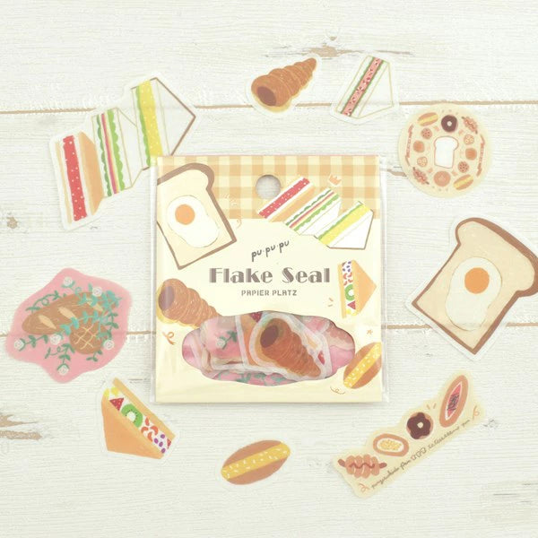 Flake stickers designed by pu・pu・pu


Fun stickers for any and every occasion! Use these stickers every day on planner, cards, photo album, frames, gift wrap, stationery, scrapbook pages, lunch bags, calendars and more to personalize your world.

9 designs x 6 each (Total 54pcs)
Masking Tape Material
Includes 1 pack of flake sticker