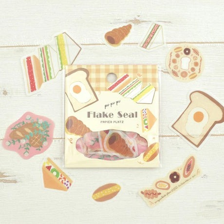 Flake stickers designed by pu・pu・pu


Fun stickers for any and every occasion! Use these stickers every day on planner, cards, photo album, frames, gift wrap, stationery, scrapbook pages, lunch bags, calendars and more to personalize your world.

9 designs x 6 each (Total 54pcs)
Masking Tape Material
Includes 1 pack of flake sticker