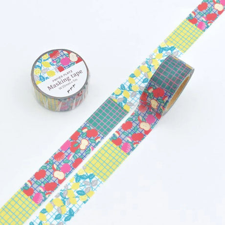 Papier Platz x PuPuPu Washi Tape - Lemon and Apple

Masking tape designed by pu・pu・pu.&nbsp;

Perfect for crafts, journaling, snail mail, and more.&nbsp;

20mm x 10m
Made in Japan