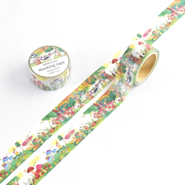Masking tape designed by SHIBAO.

Add a creative touch to any project with this beautiful washi tape! Perfect for crafts, journaling, snail mail, and more.&nbsp;

20mm x 10m
Made in Japan
