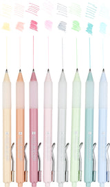 Quick-drying fine-tip gel pens with expressive pastel colors provide a seamless flow of ink for a flawless writing experience! Retractable gel pens are perfect for intricate journaling, drawing, planning, and more!

Ultra-fine 0.5 mm tips for precision writing. Smudge-free. No bleed-through. Choose from a palette of 8 pastel-ink colors to bring personal style to all your writing projects. Perfect for sketching, note-taking, and correspondence. 8 different pastel colors range from gray, blue, and green, to t
