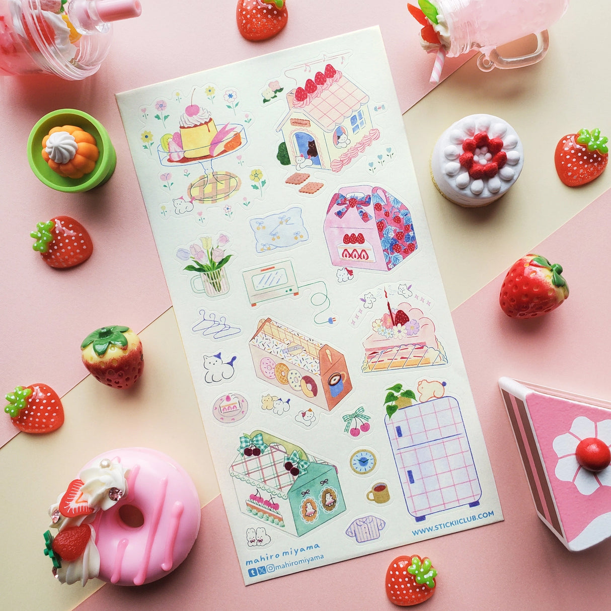 STICKII - Pastel Pastry Dreams Sticker Sheet