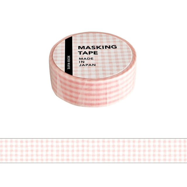 This is a standard masking tape with a width of 15 mm.
The lineup has increased to the popular plaid pattern.
Because it is simple, it is finished with a design full of care.


Width 15mm × Length 5m
Material:&nbsp;Washi paper
Includes 1 roll of washi
Last few pictures shown are all the designs in the same collection, each sold separately.