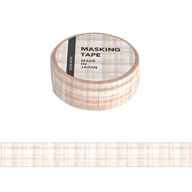 This is a standard masking tape with a width of 15 mm.
The lineup has increased to the popular plaid pattern.
Because it is simple, it is finished with a design full of care.


Width 15mm × Length 5m
Material:&nbsp;Washi paper
Includes 1 roll of washi
Last few pictures shown are all the designs in the same collection, each sold separately.