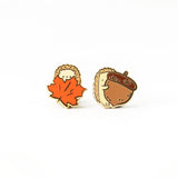 Peek-A-Boo Autumn Earrings