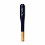A wooden baseball bat pen by Penco. The bat handle acts as the cap, and the pen tip is made of brass.

Comes in black oil-based ink with 0.8mm tip.&nbsp;