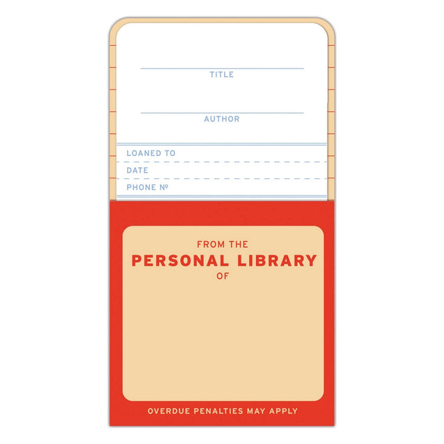 Replenish your Personal Library Kit reserves with these helpful refills and ensure you get all your books back! Keep your shelves stocked in style

4.75 x 2.5 inches
15 self-adhesive pockets and checkout cards