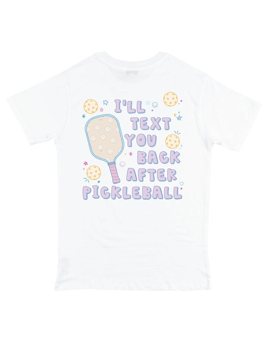 Pickleball Callie Tee White