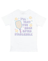 Pickleball Callie Tee White