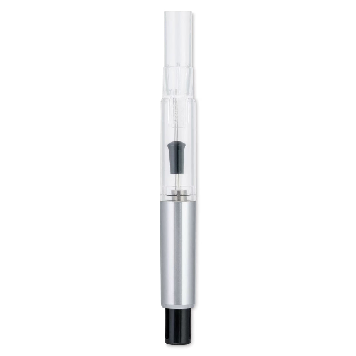Piston-style vacuum converter for Pilot fountain pens. The converter has a 1.1ml ink capacity.

This converter fits most pilot fountain pens, but does NOT fit into the vanishing point fountain pen.&nbsp;