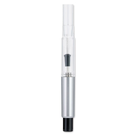 Piston-style vacuum converter for Pilot fountain pens. The converter has a 1.1ml ink capacity.

This converter fits most pilot fountain pens, but does NOT fit into the vanishing point fountain pen.&nbsp;
