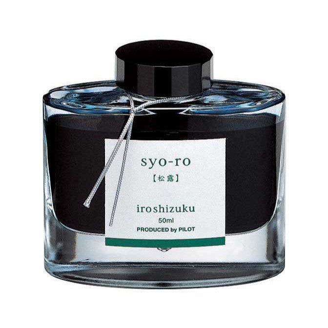 Pilot Iroshizuku 50ml Ink Bottle - Syo-Ro – Little Craft Place
